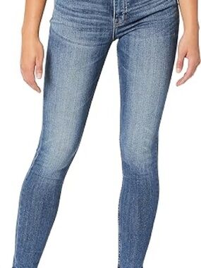 Vigoss Mid Wash High-Rise Skinny Jeans - Blue